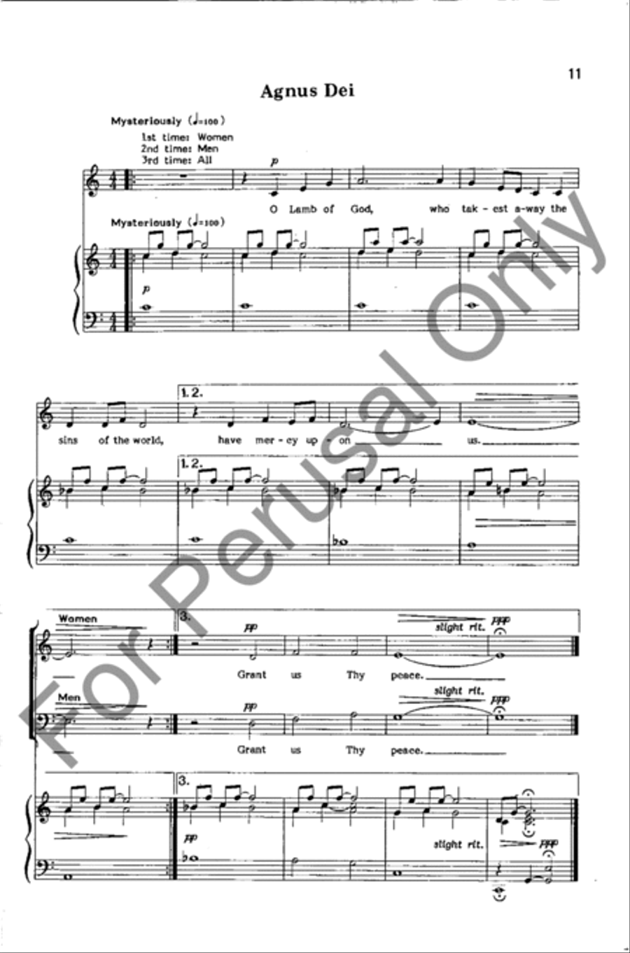 Mass 4-Part scores gallery preview page 10