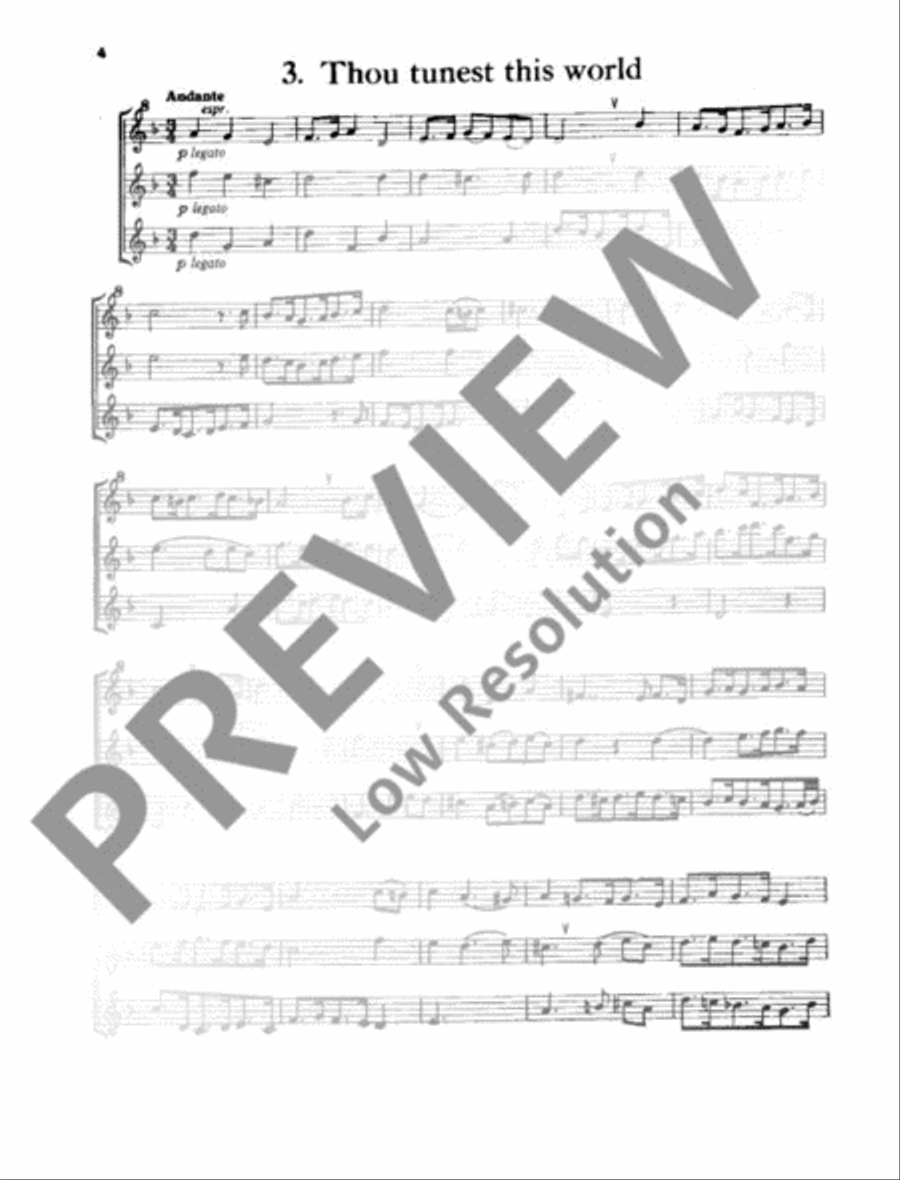 Henry Purcell Album Alto Recorder scores gallery preview page 5