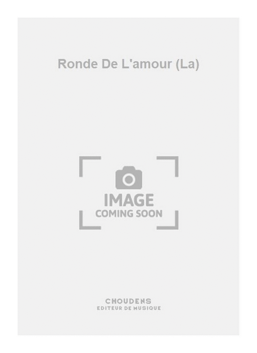 Ronde De L'amour (La) Voice Solo scores gallery preview page 1