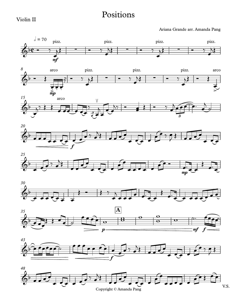 Positions String Quartet scores gallery preview page 3