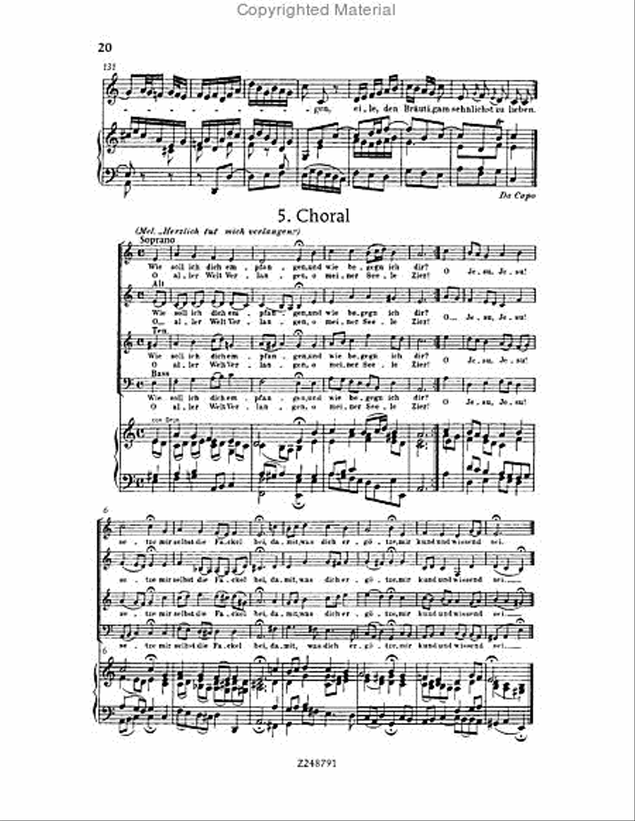 Christmas Oratorio, BWV 248 Choir scores gallery preview page 19