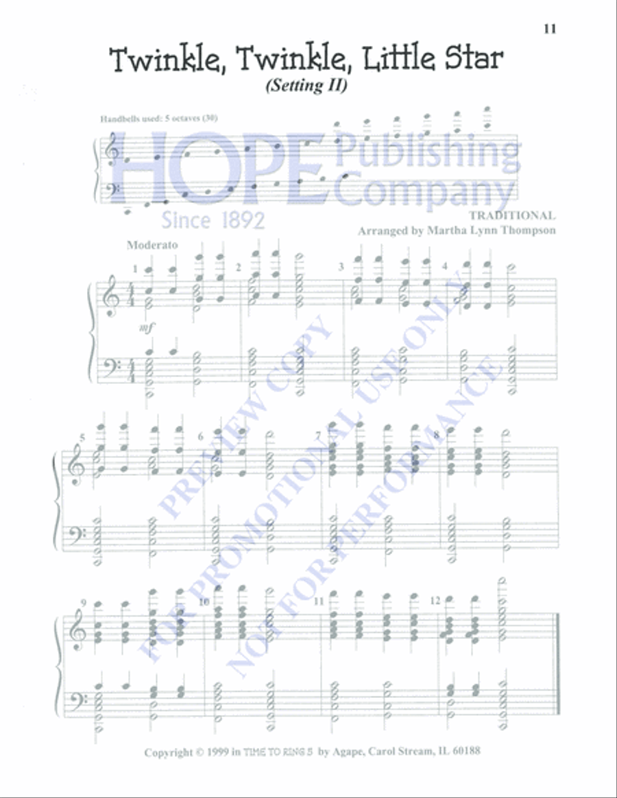 Time to Ring 5 Time to Ring 5 5-Octaves scores gallery preview page 13