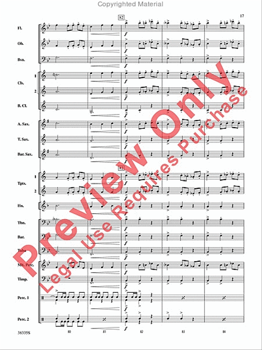 El Relicario El Relicario Concert Band scores gallery preview page 18