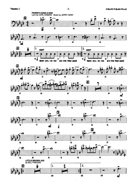 A Salute to Glenn Miller: 2nd Trombone