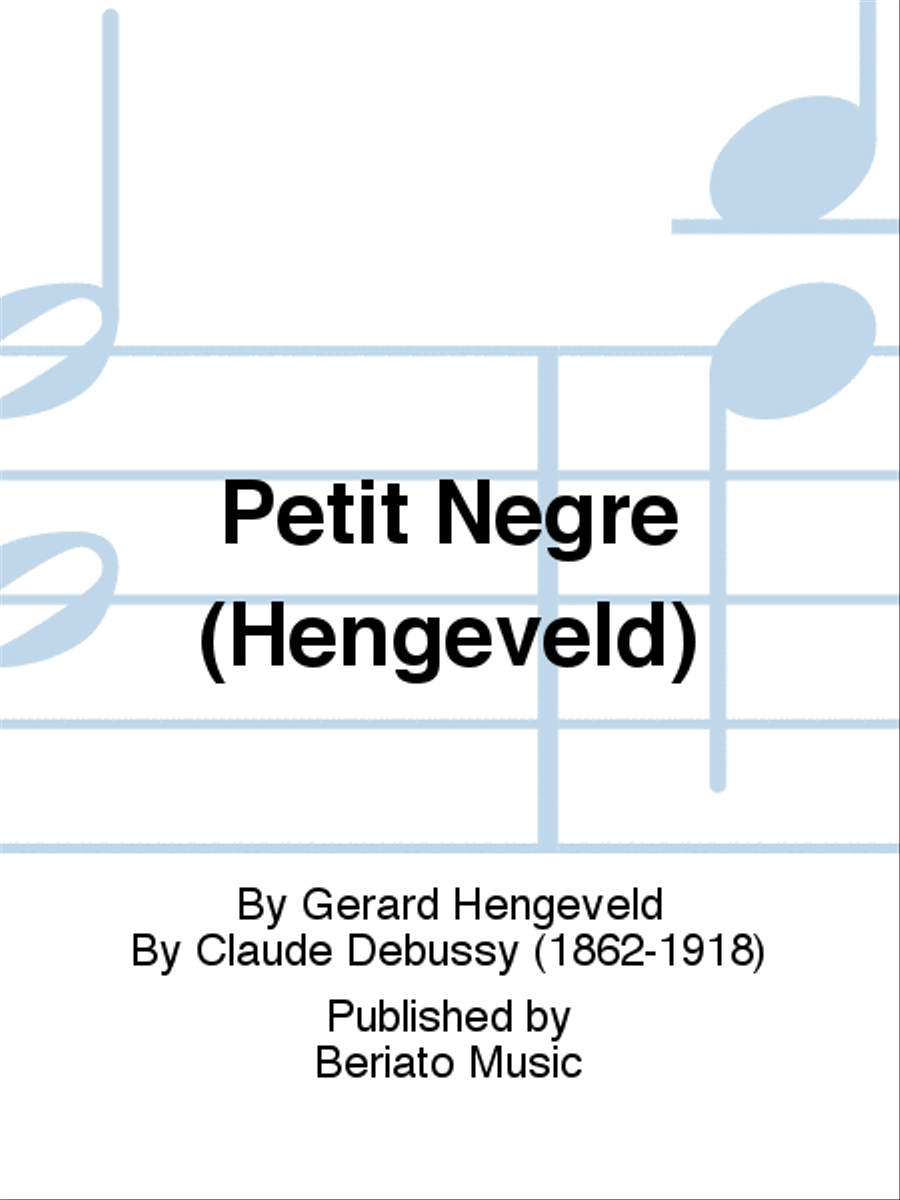 Petit Negre (Hengeveld) Piano Solo scores gallery preview page 1
