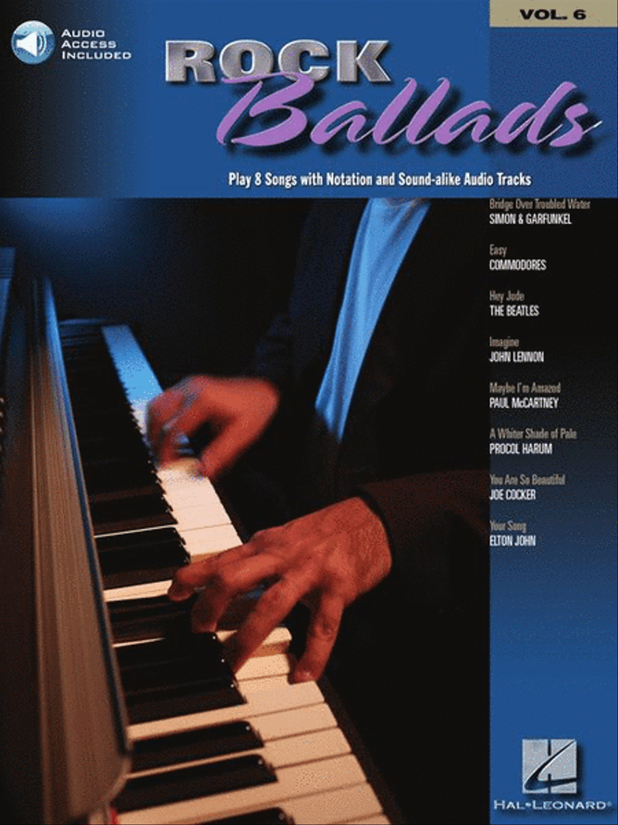 Rock Ballads Rock Ballads Piano scores gallery preview page 2