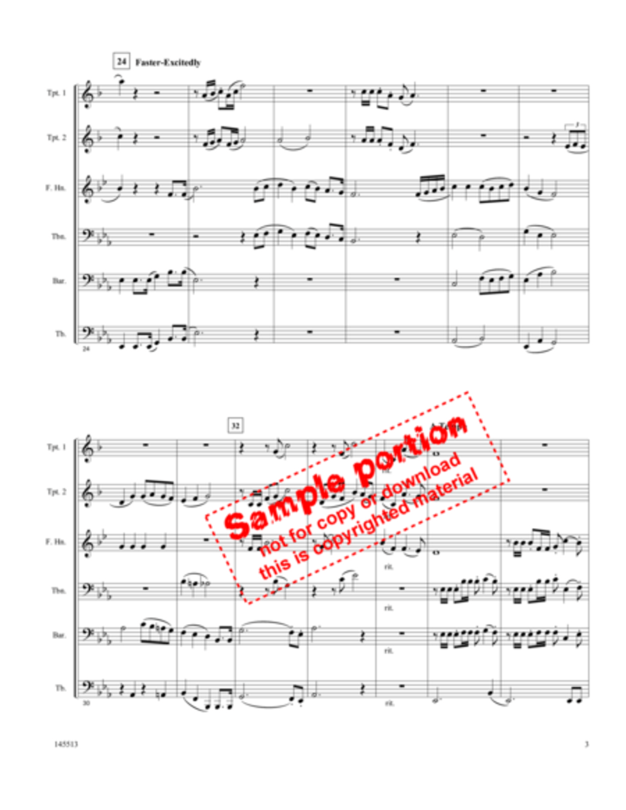 Christ Arose Christ Arose Brass Quintet scores gallery preview page 3