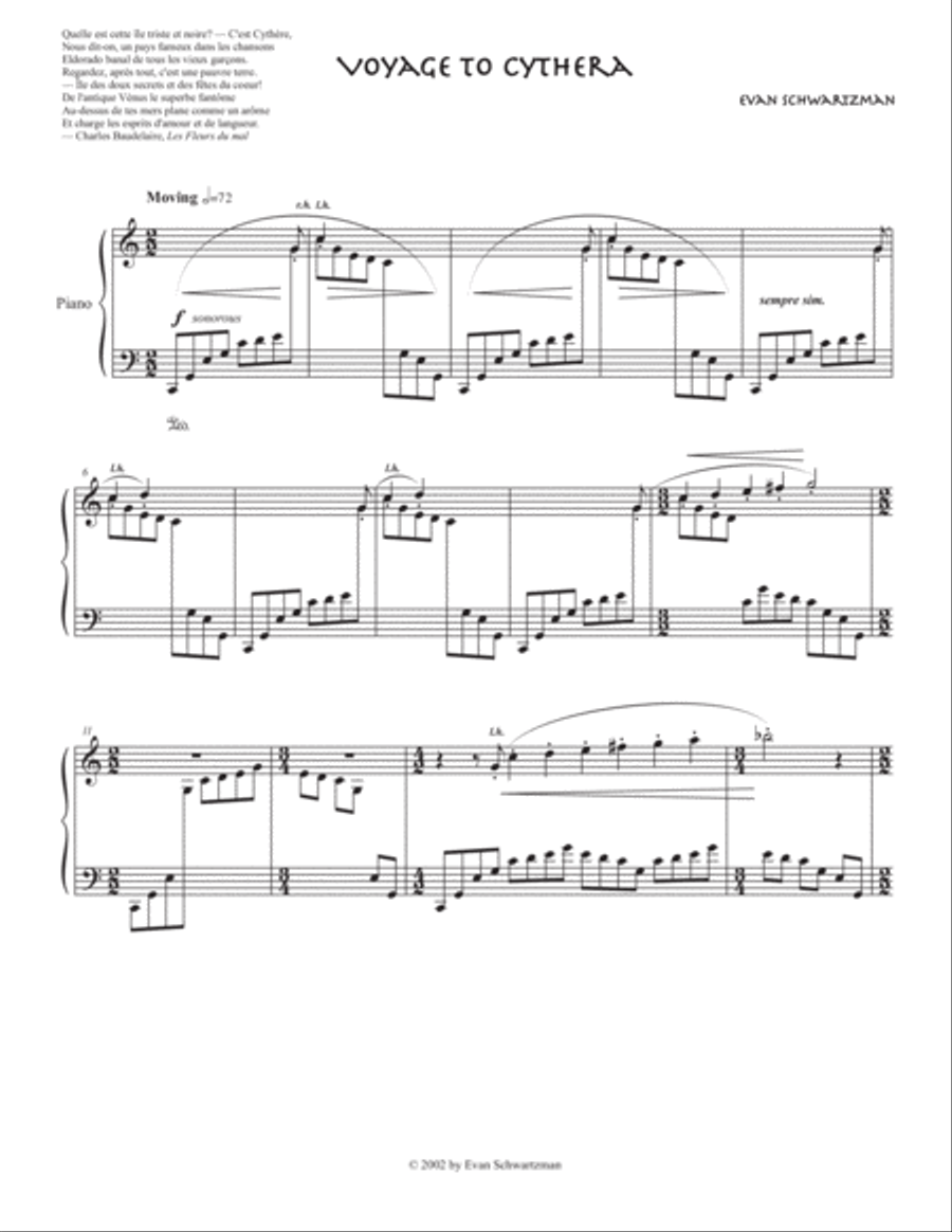 Four Mythological Pieces Piano Solo scores gallery preview page 2