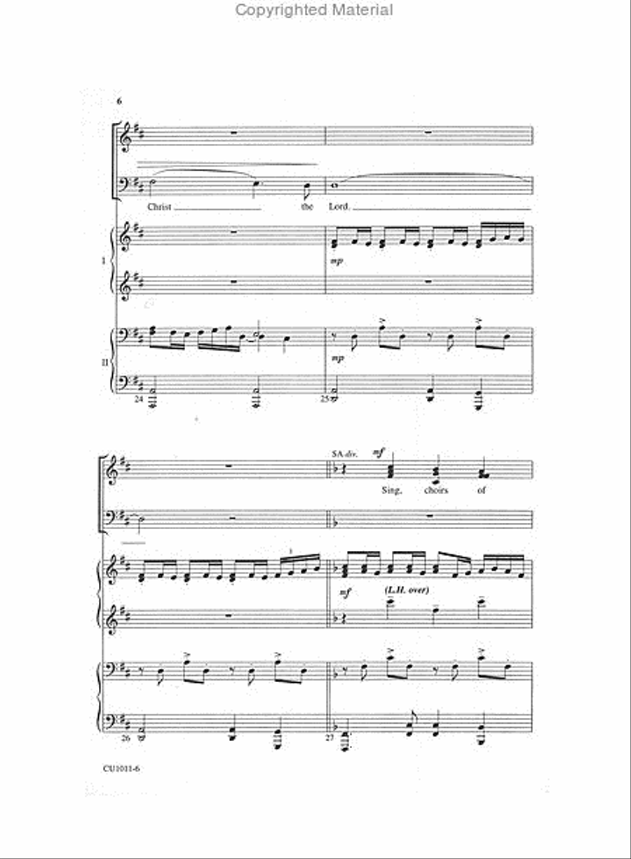 O Come, All Ye Faithful - Forrest 4-Part scores gallery preview page 3
