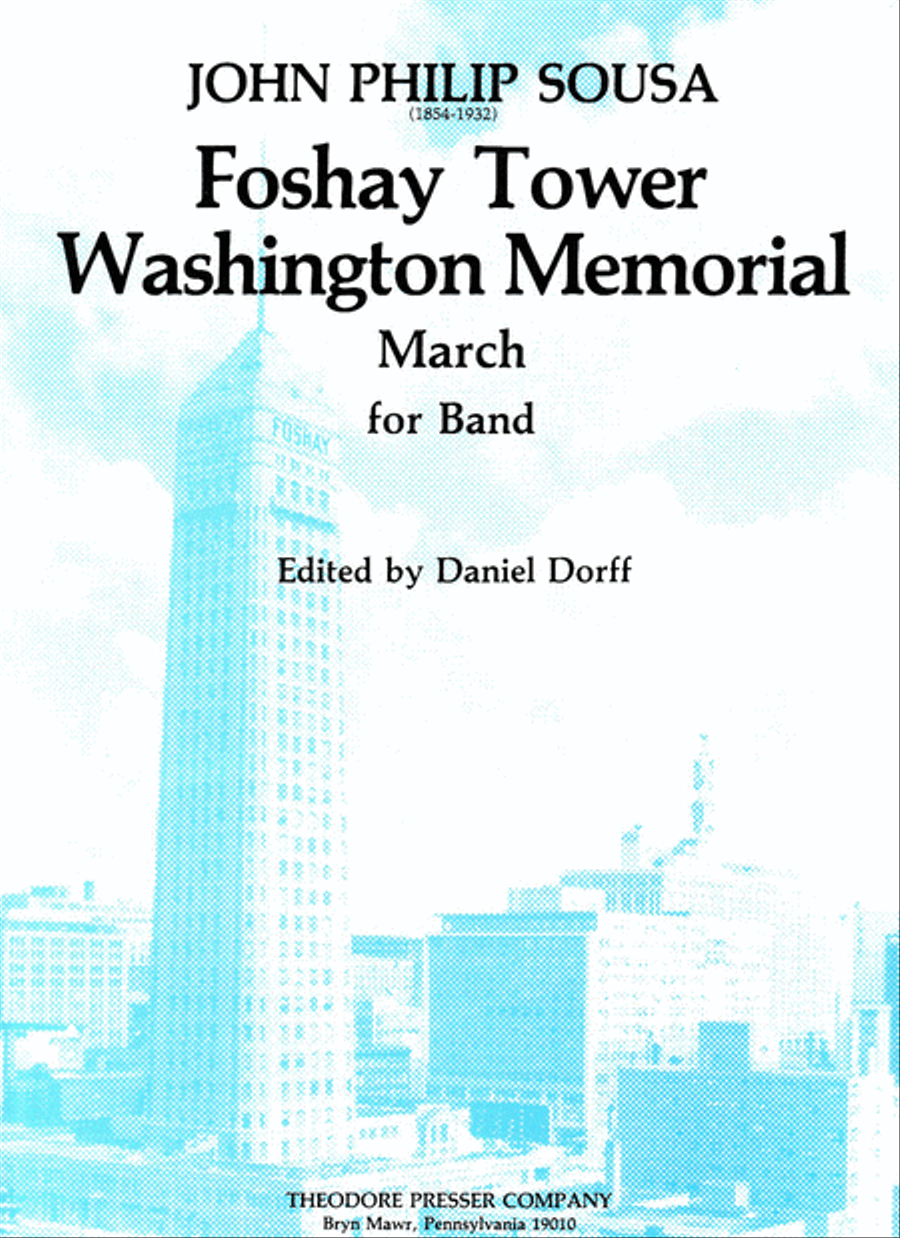 Foshay Tower Washington Memorial Concert Band scores gallery preview page 1