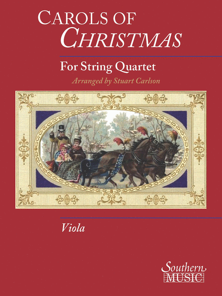 Carols Of Christmas For String Quartet Viola Book Only part