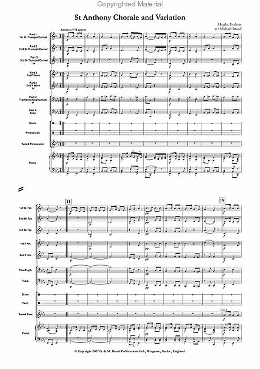 St. Anthony Chorale & Variation VI