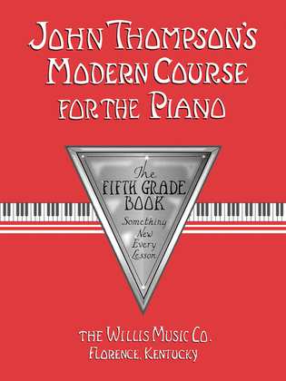 Book cover for John Thompson's Modern Course for the Piano – Fifth Grade (Book Only)
