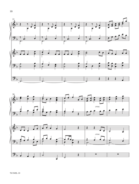 Quiet Songs of a Holy Night by Lani Smith Organ - Sheet Music