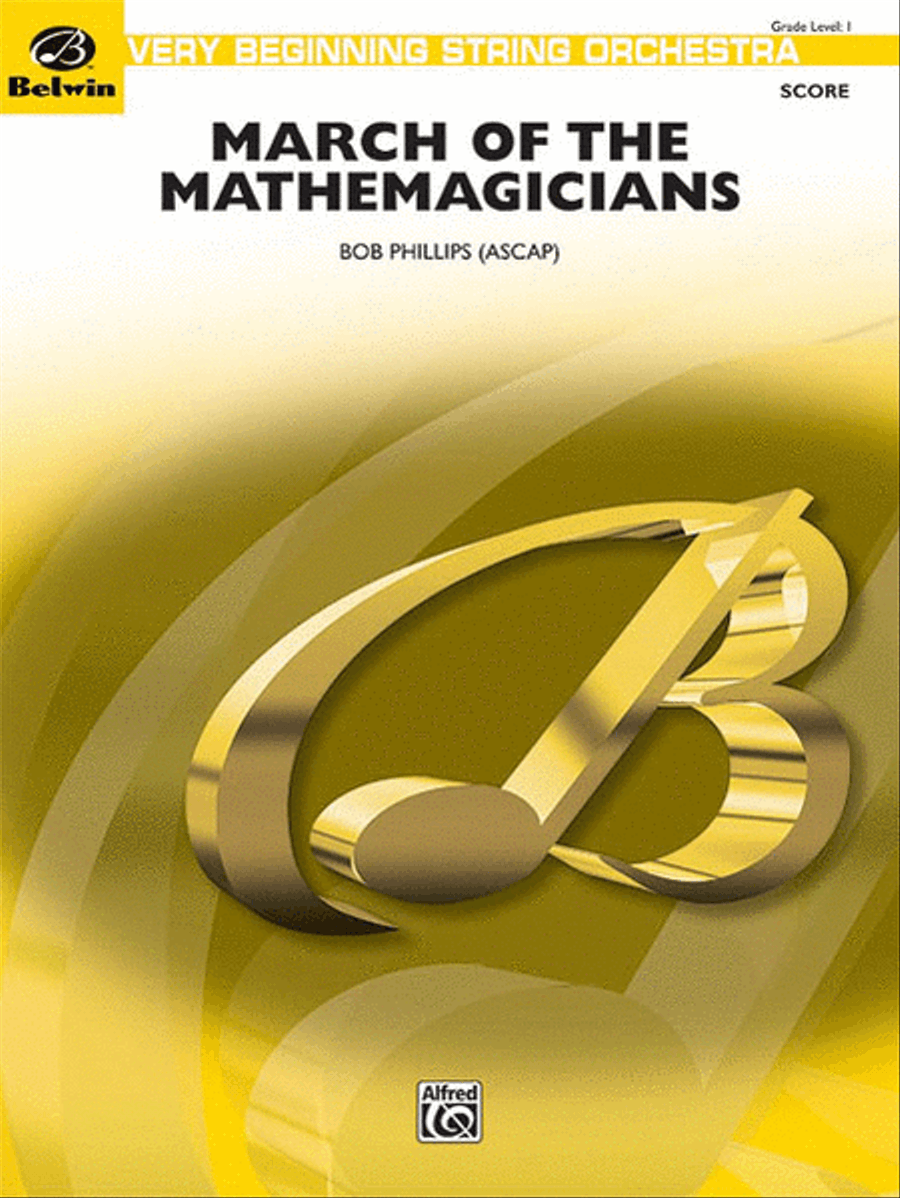 March of the Mathemagicians String Orchestra scores gallery preview page 1