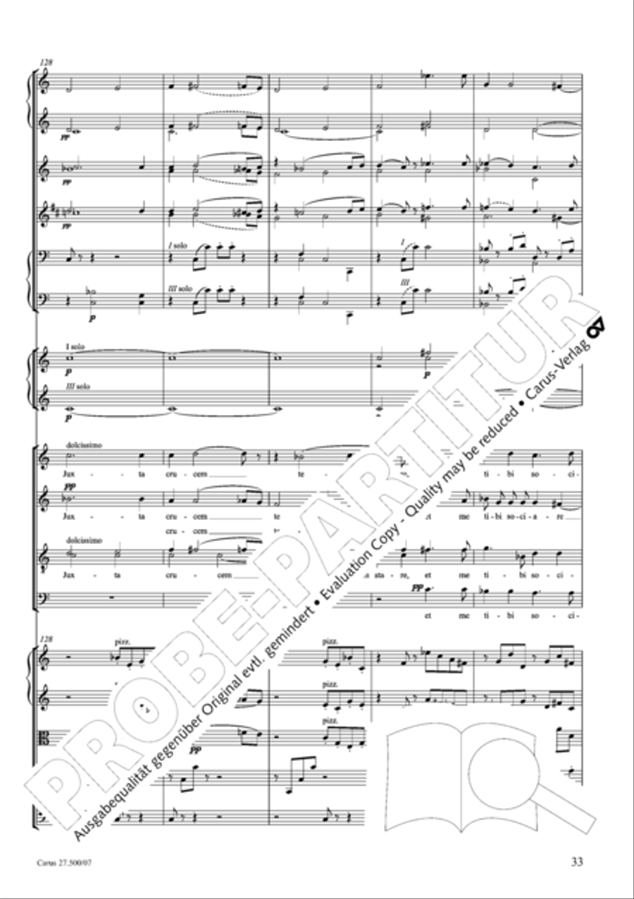 Quattro pezzi sacri Quattro pezzi sacri Orchestra scores gallery preview page 34