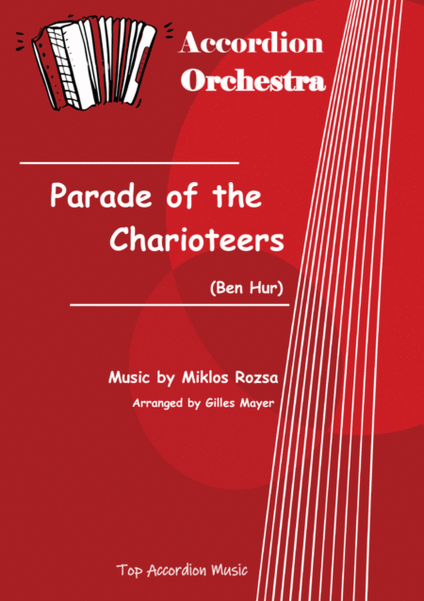 PARADE OF THE CHARIOTEERS (Accordion orchestra full score and parts) image number null