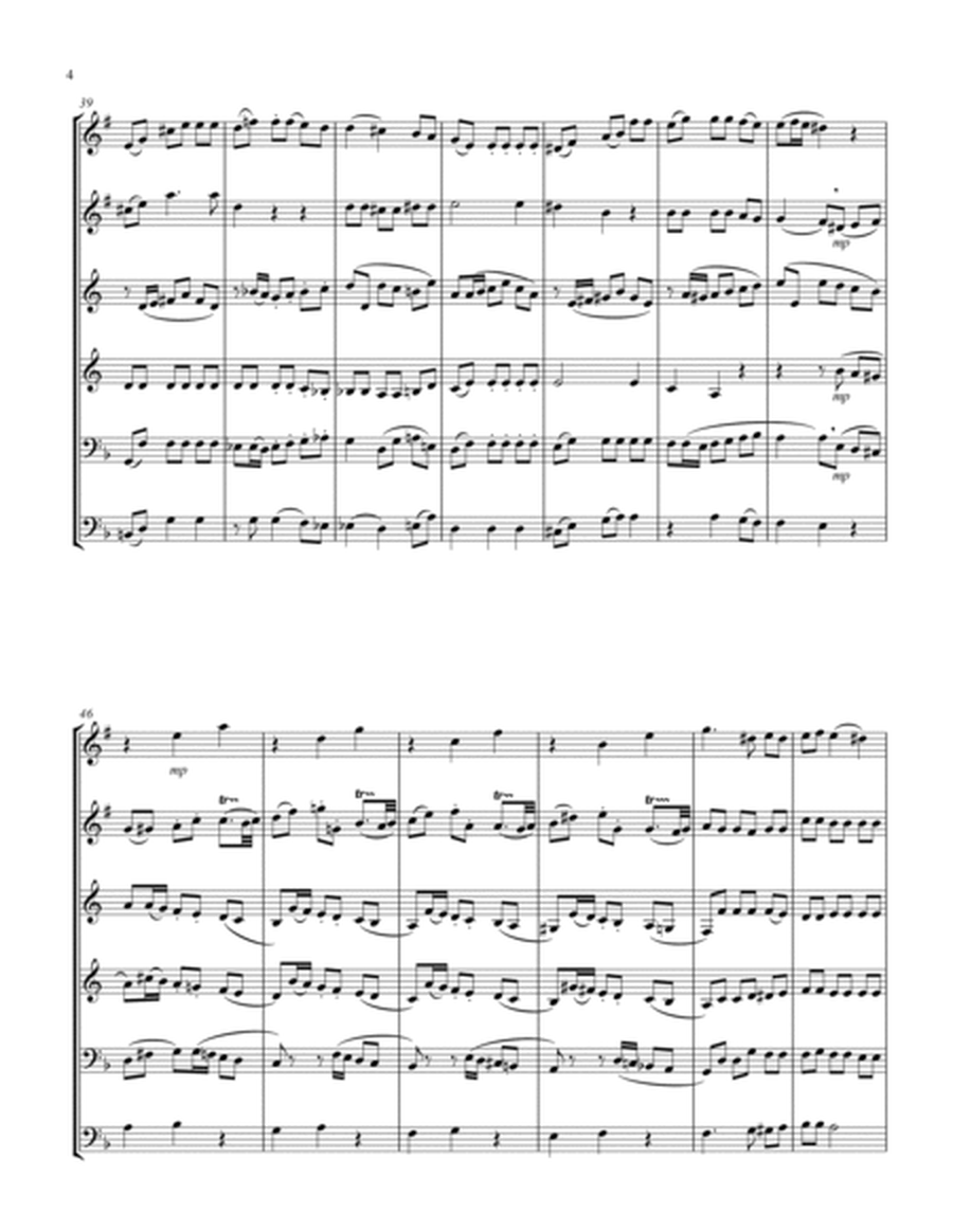 Recordare (from "Requiem") (F) (Brass Sextet - 2 Trp, 2 Hrn, 1 Trb, 1 Tuba)