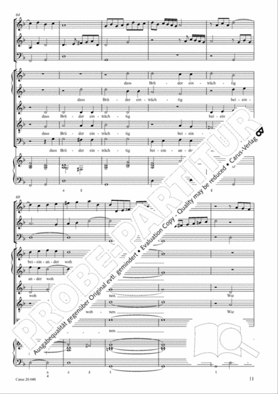 Behold, how good and pleasant SSATB scores gallery preview page 12