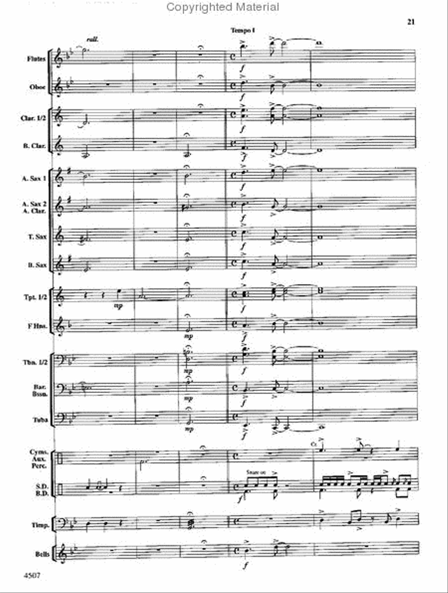 Storybrook Mountain Storybrook Mountain Concert Band scores gallery preview page 21