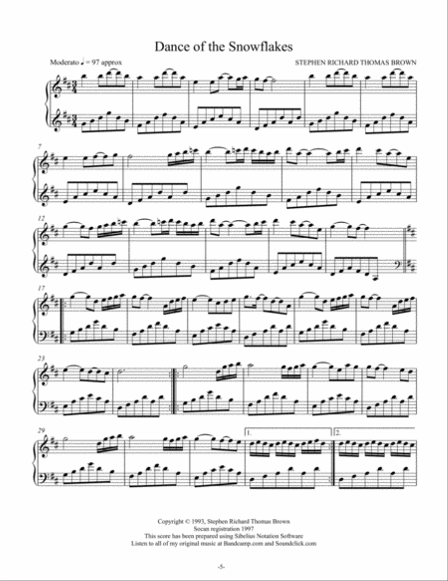 Dance of The Snowflakes image number null