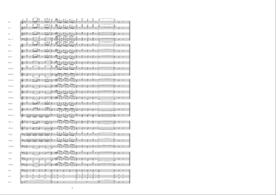 Viva Verdi Fanfare Band scores gallery preview page 25