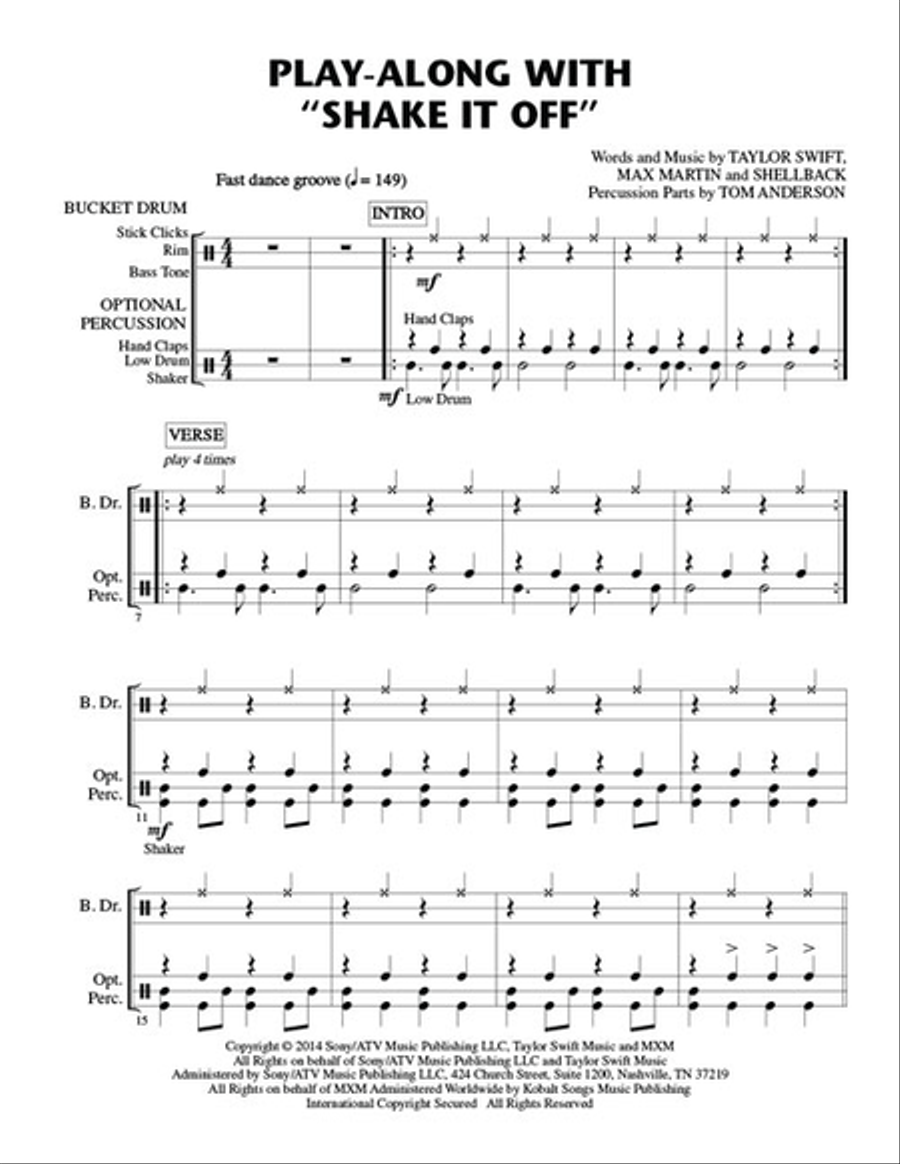Bucket Blast Choir scores gallery preview page 11