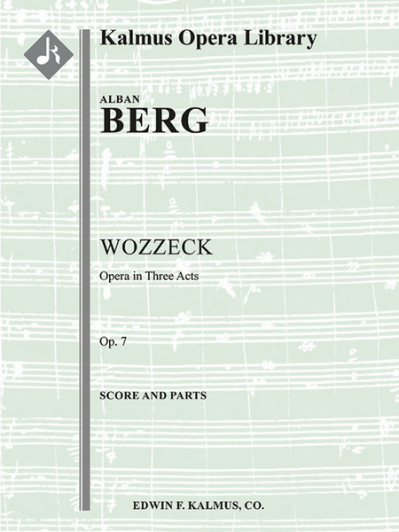 Wozzeck, Op. 7 (Complete Opera)