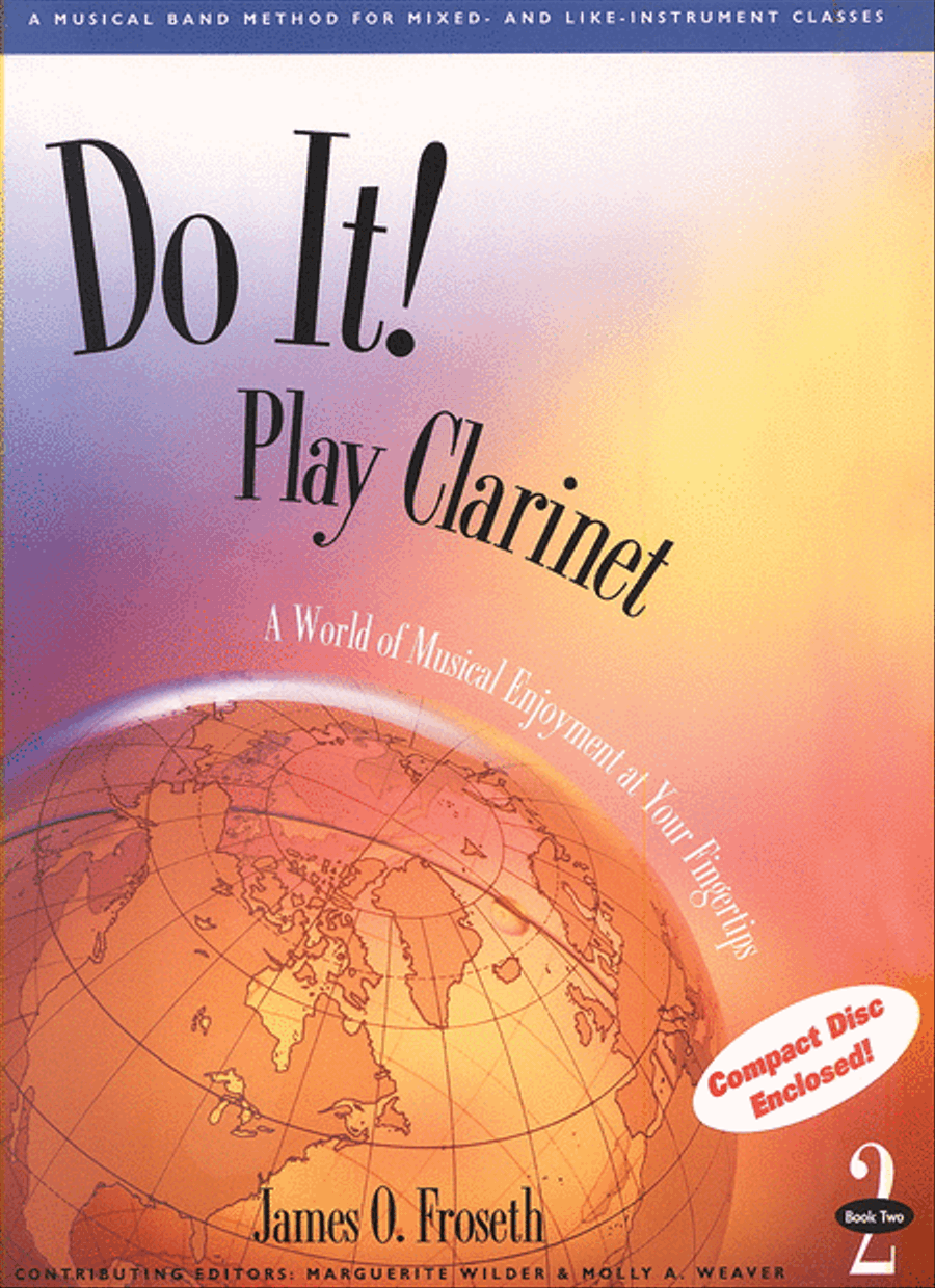 Do It! Play Clarinet (Bass Clarinet) - Book 2 with MP3s Concert Band Methods scores gallery preview page 1