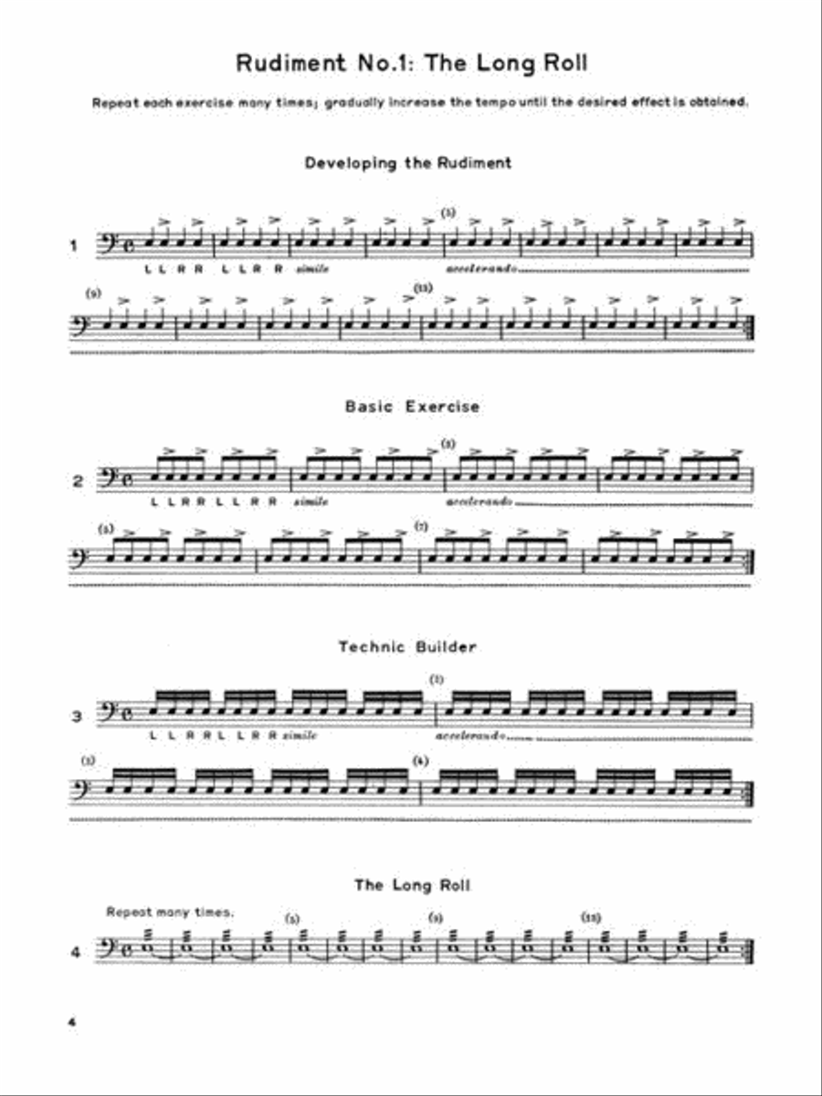 Reviewing The Rudiments Snare Drum scores gallery preview page 5