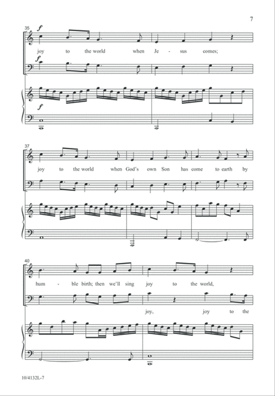 There Will Be Joy 4-Part scores gallery preview page 8