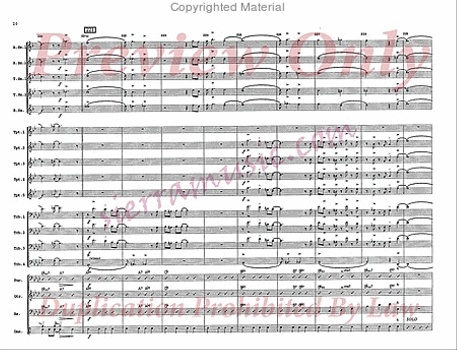 Plain Brown Wrapper Big Band scores gallery preview page 21
