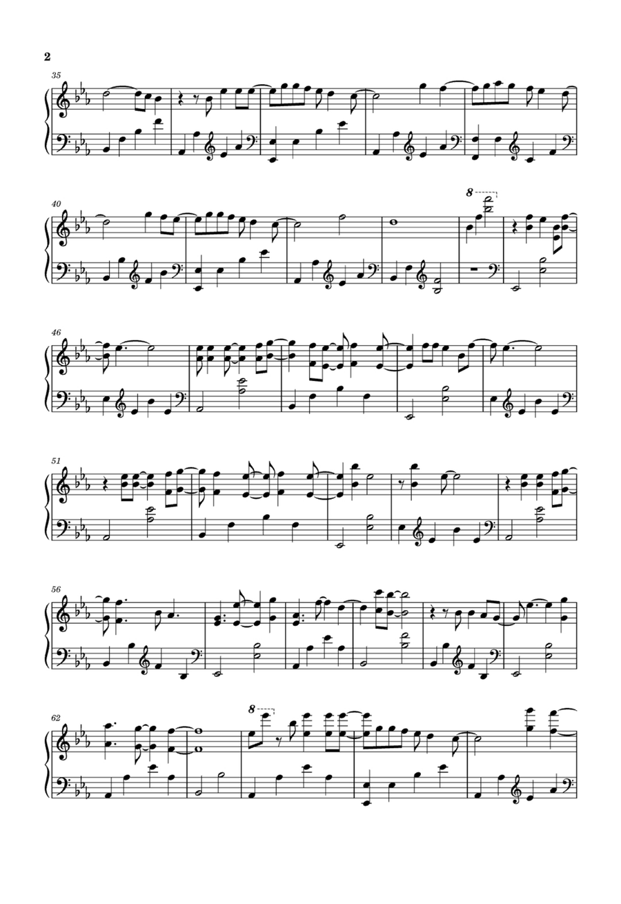 You're Still The One Easy Piano scores gallery preview page 2