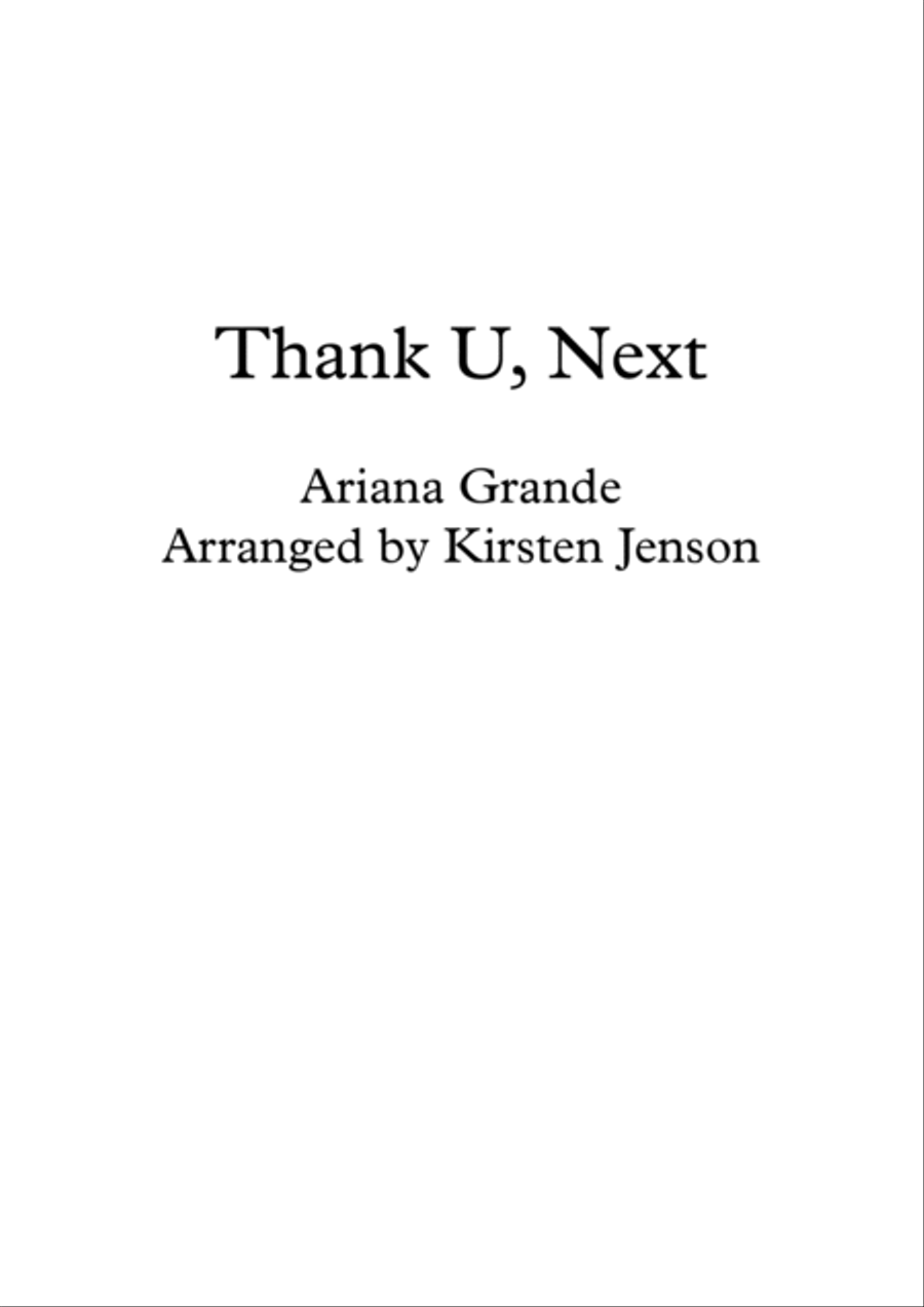 Thank U, Next Thank U, Next String Duet scores gallery preview page 2