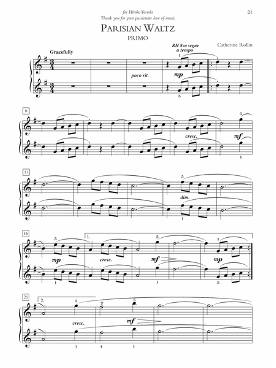 Dances for Two, Book 1 Small Ensemble scores gallery preview page 6