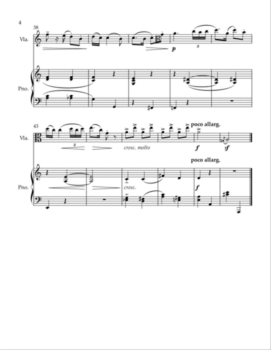 Romanian Folk Dances Stick Game Viola scores gallery preview page 4