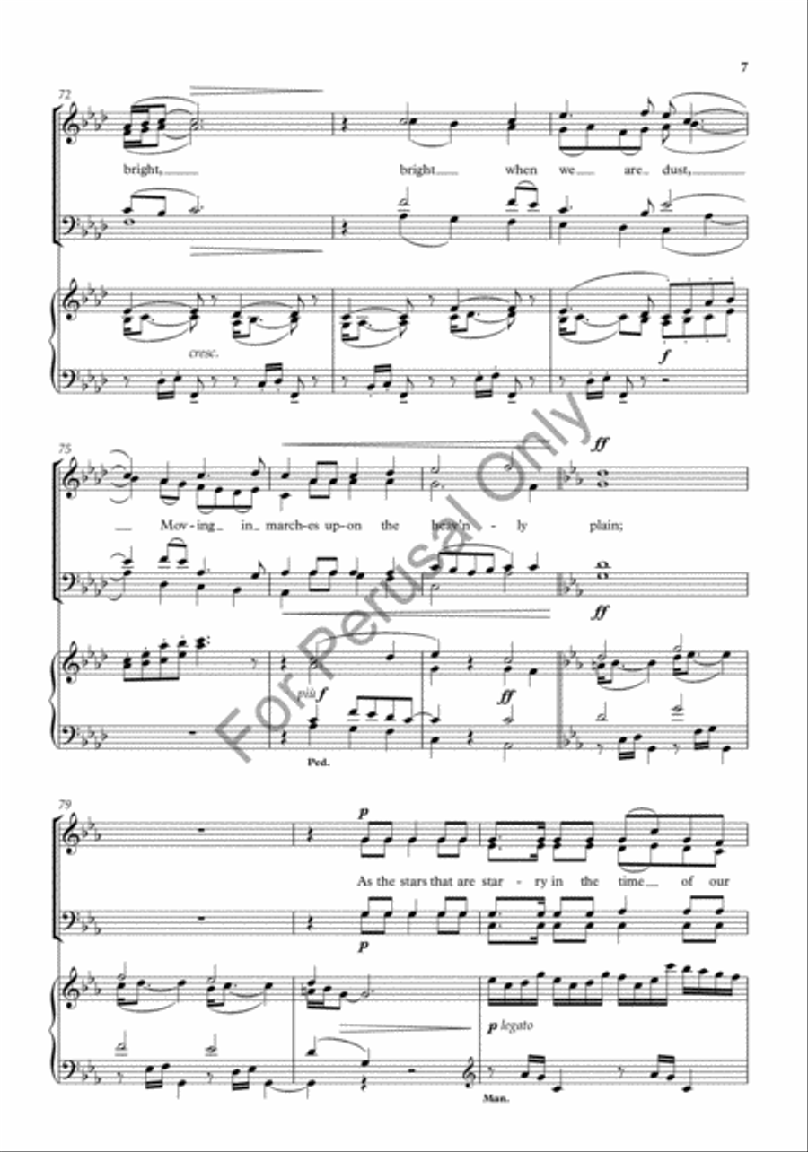 For Remembrance 4-Part scores gallery preview page 7