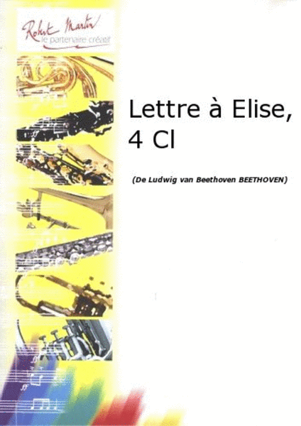 Lettre a elise, 4 clarinettes