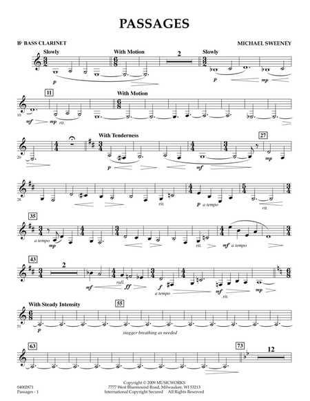 Passages - Bb Bass Clarinet