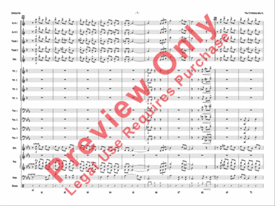 The Jitterbug Waltz Jazz Ensemble scores gallery preview page 10