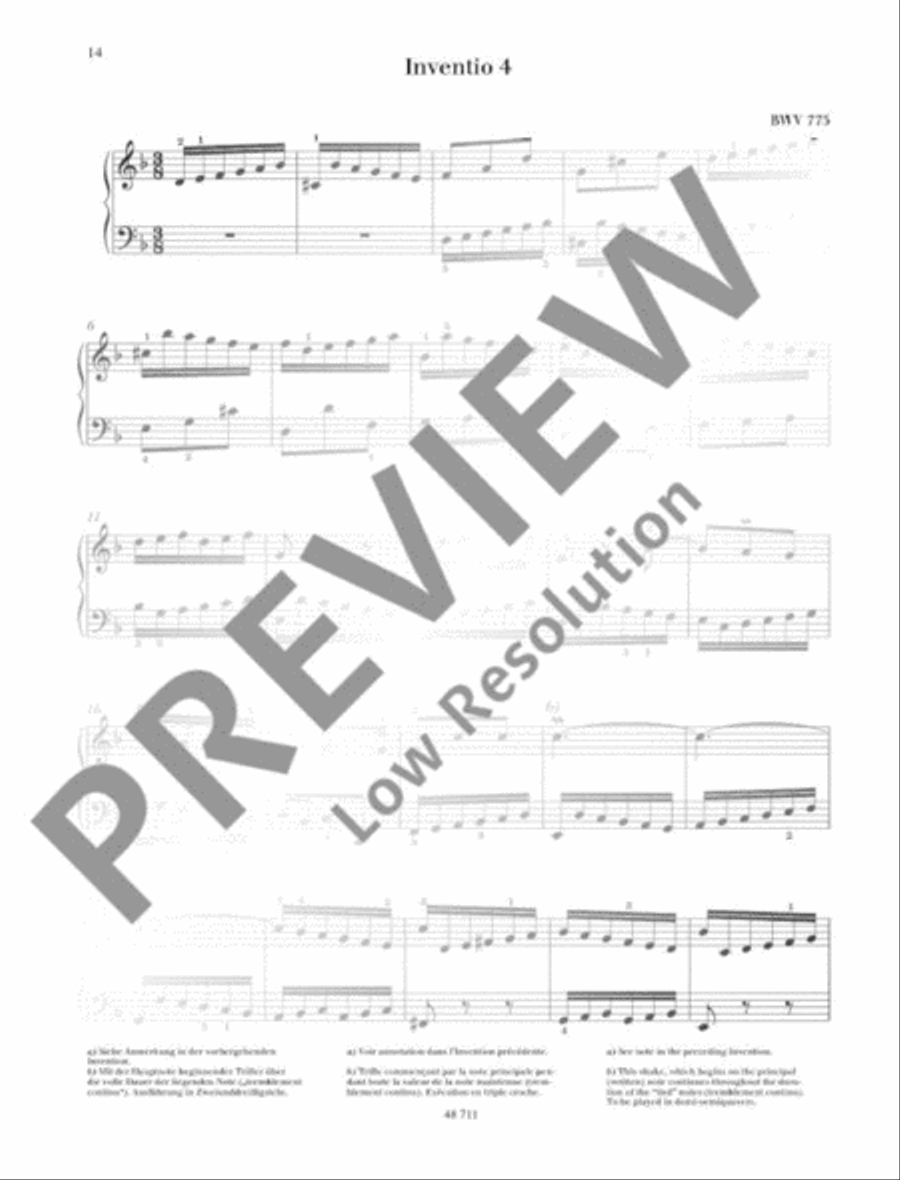 Inventions Piano Method scores gallery preview page 15