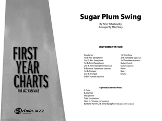 Book cover for Sugar Plum Swing: Score