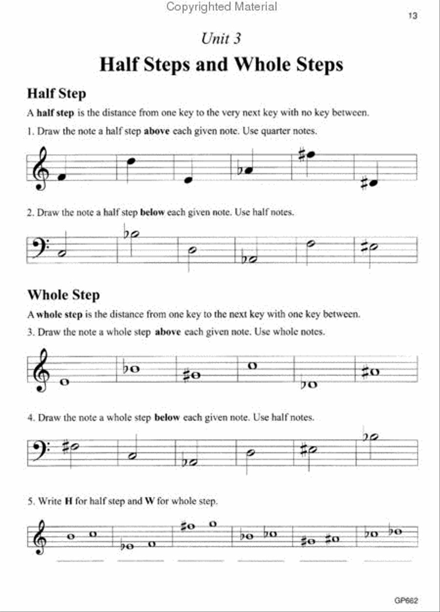 Fundamentals of Piano Theory - Level Two Piano Method scores gallery preview page 2