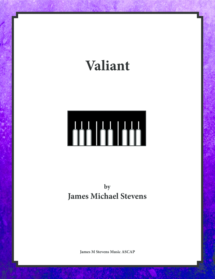 Valiant - Piano Solo image number null
