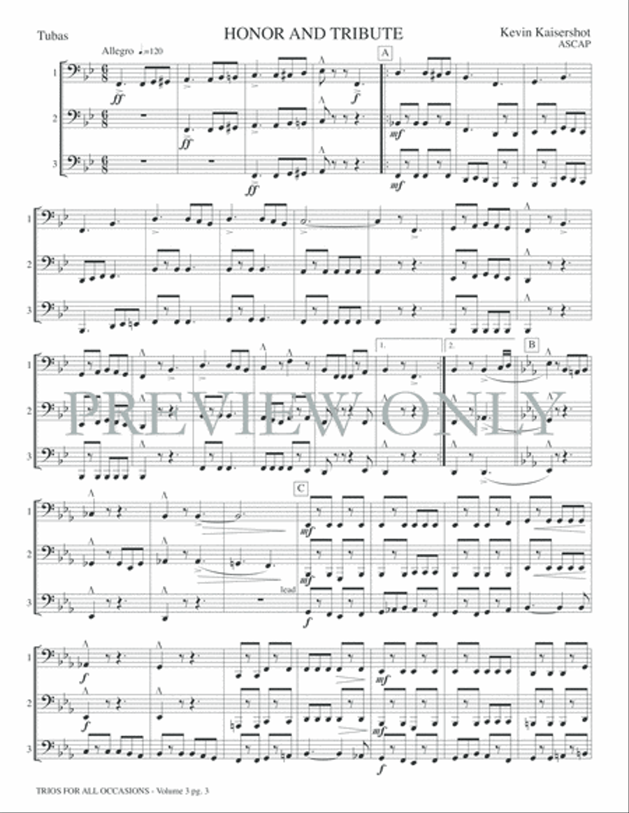 Trios for All Occasions Small Ensemble scores gallery preview page 5