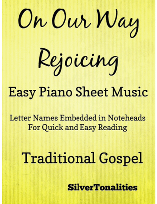 On Our Way Rejoicing Easy Piano Sheet Music