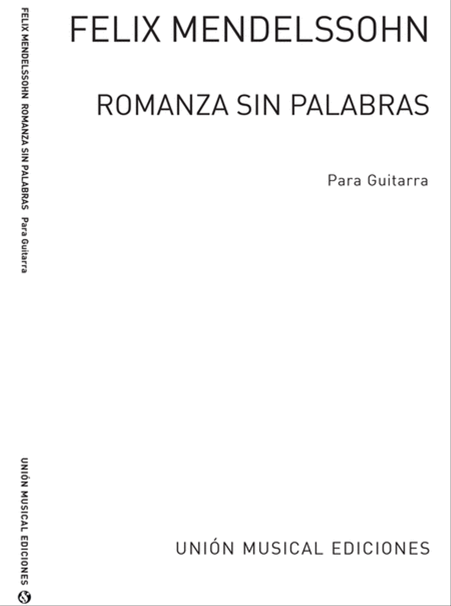 Romanza Sin Palabras Romanza Sin Palabras Acoustic Guitar scores gallery preview page 1