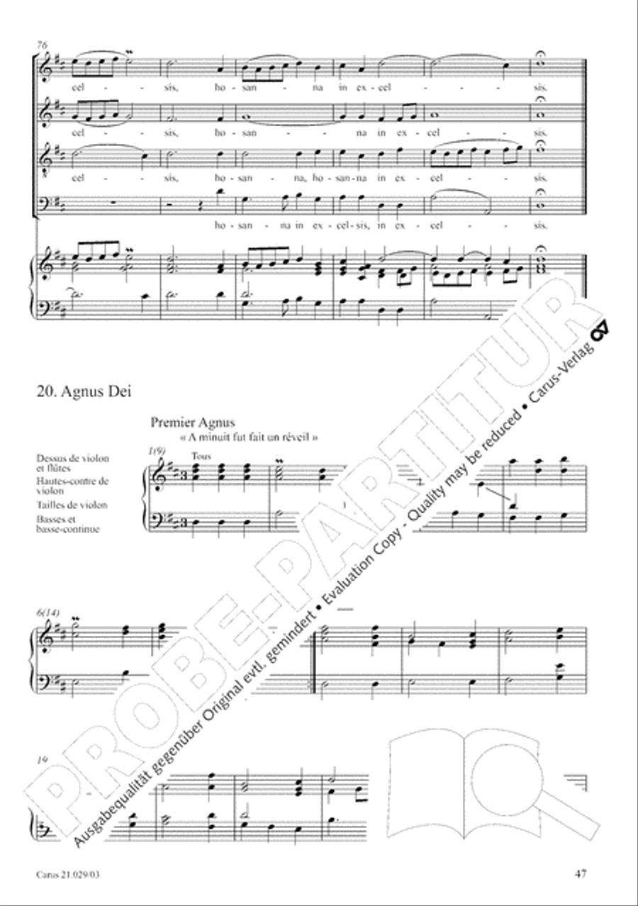 Messe de Minuit pour Noel TB scores gallery preview page 48