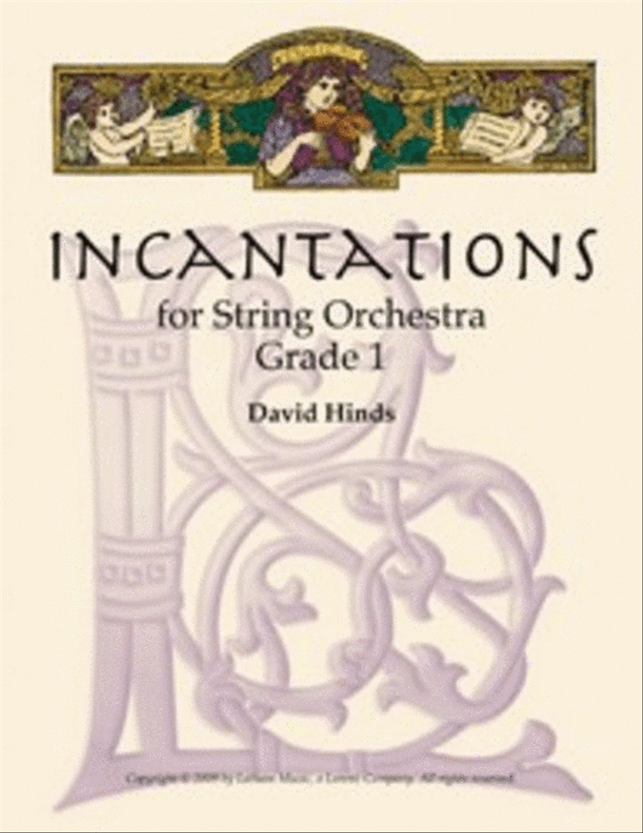 Incantations So1 Sc/Pts String Orchestra scores gallery preview page 1