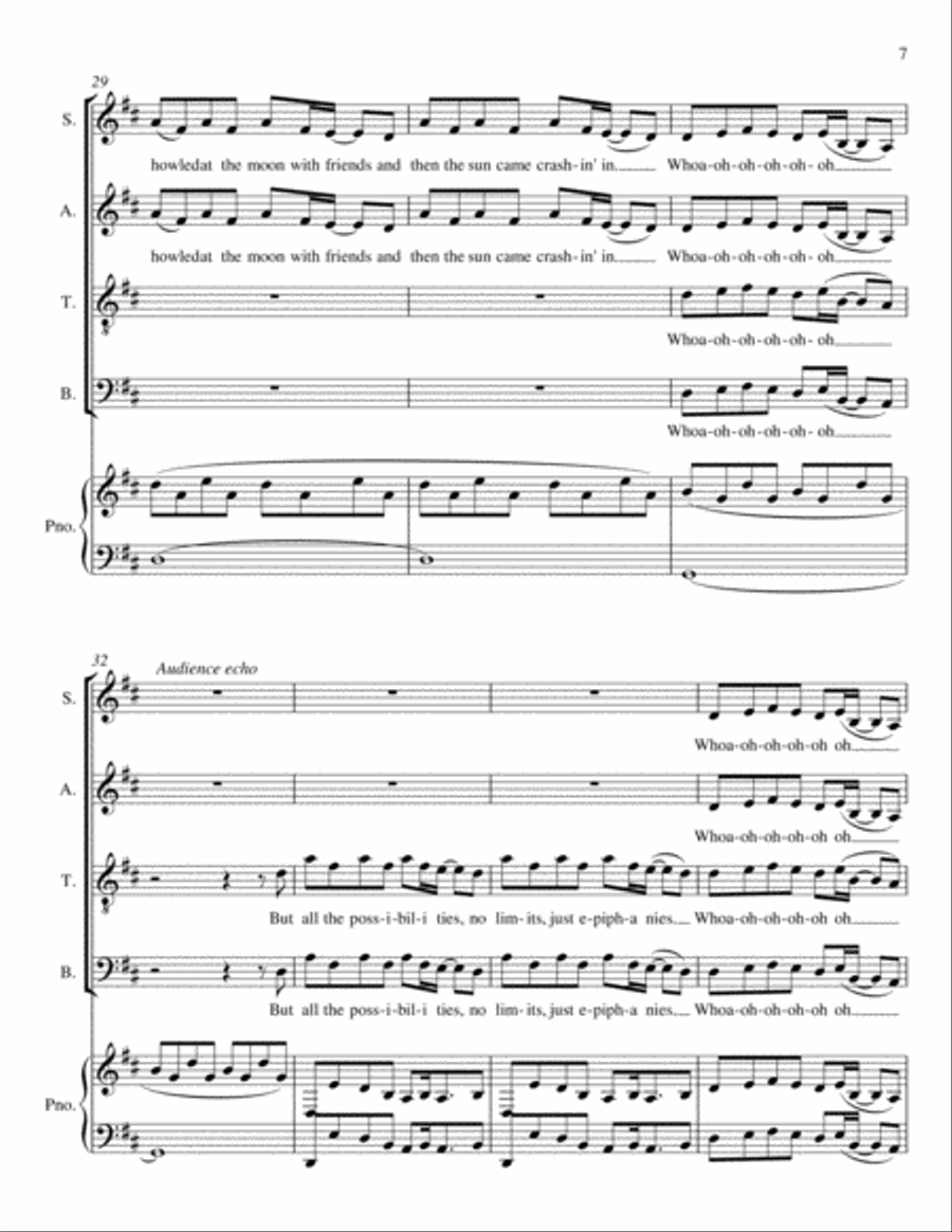 Best Day Of My Life Best Day Of My Life 4-Part scores gallery preview page 5